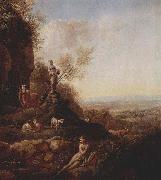 Johann Christian Klengel Italienische Landschaft France oil painting artist